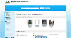 Desktop Screenshot of fayettecountyhighschool.net